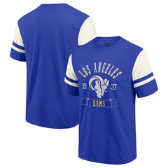 Los Angeles Rams Darius Rucker Collection Football T-Shirt Royal