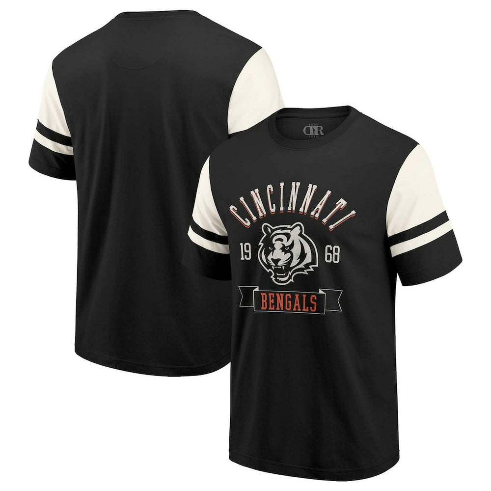 Cincinnati Bengals Darius Rucker Collection Football T-Shirt Black