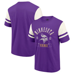 Minnesota Vikings Darius Rucker Collection Football T-Shirt Purple