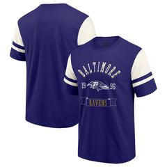 Baltimore Ravens Darius Rucker Collection Football T-Shirt Purple