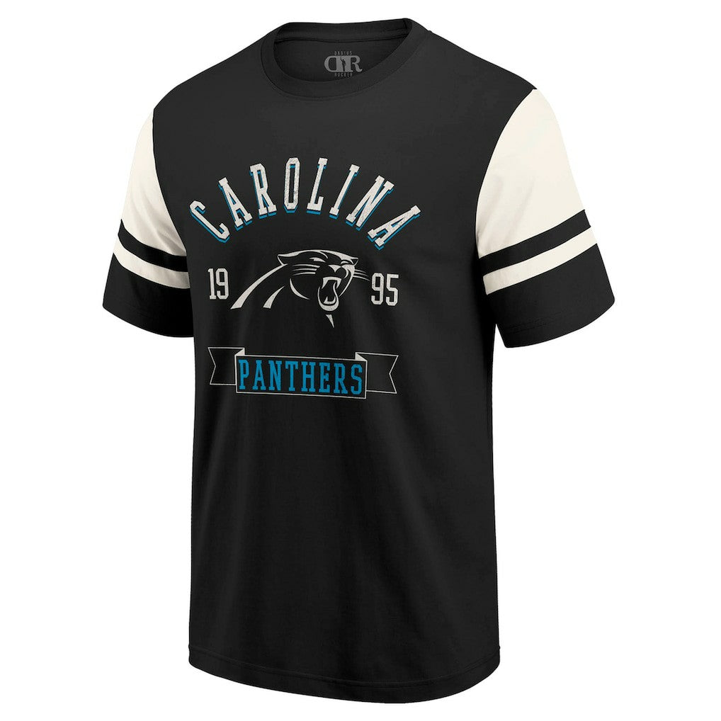 Carolina Panthers Darius Rucker Collection Football T-Shirt Black