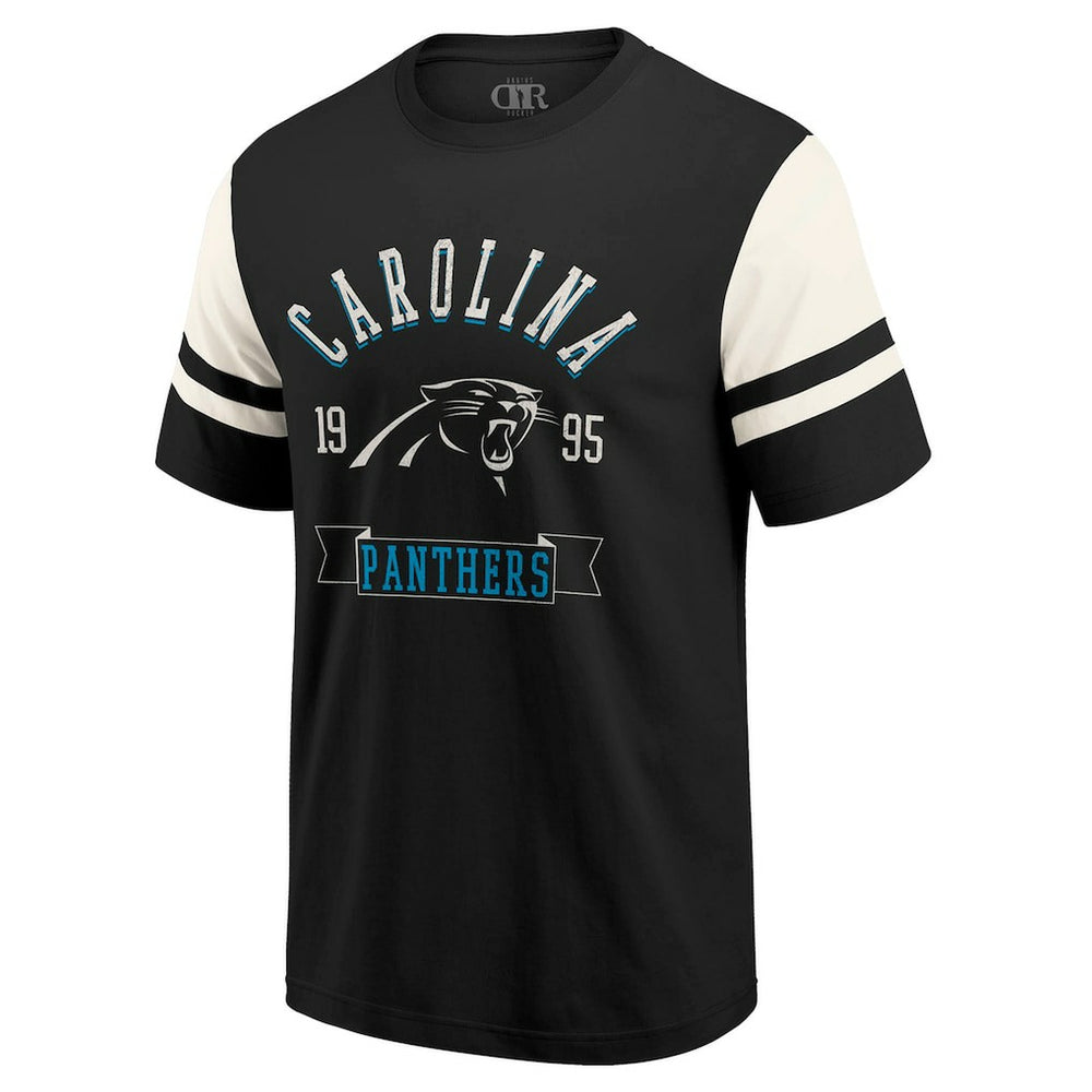 Carolina Panthers Darius Rucker Collection Football T-Shirt Black