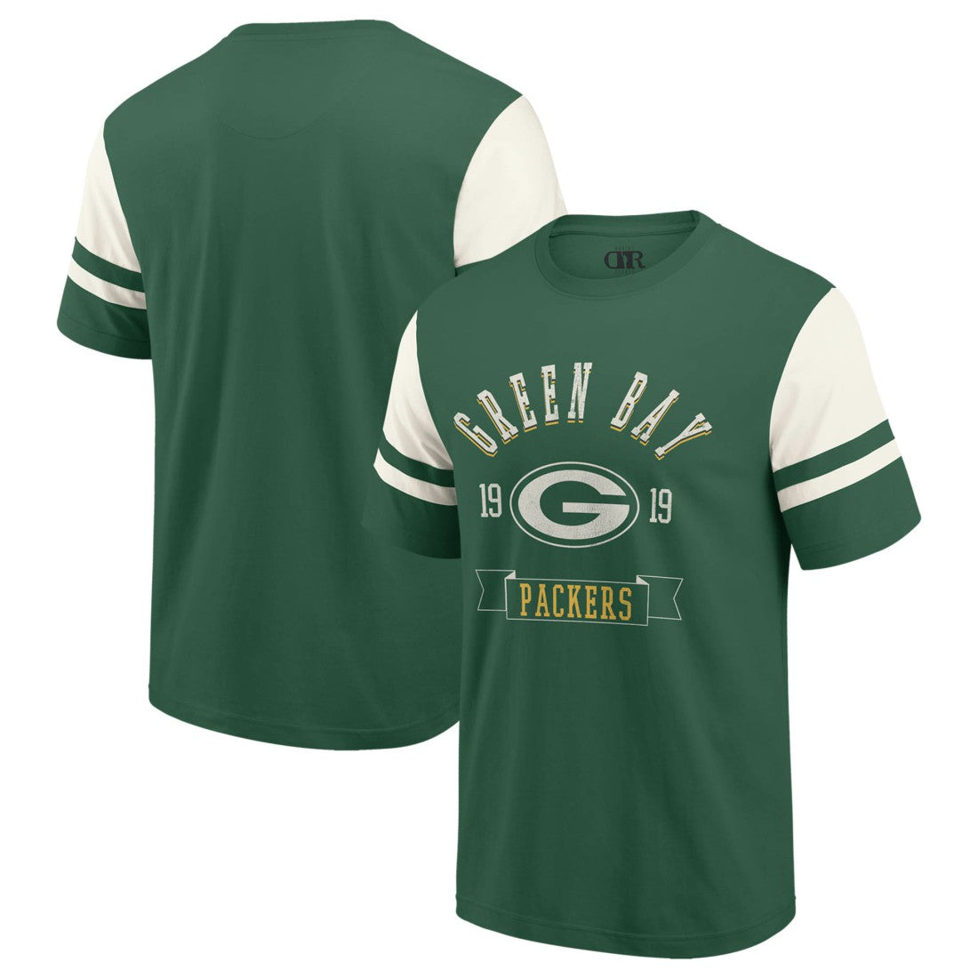 Green Bay Packers Darius Rucker Collection Football T-Shirt Green