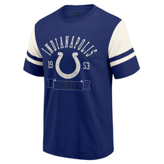 Indianapolis Colts Darius Rucker Collection Football T-Shirt Royal