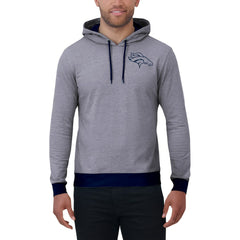Denver Broncos Darius Rucker Collection Tonal Knit Pullover Hoodie Navy