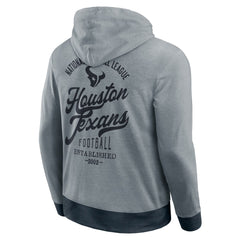 Houston Texans Darius Rucker Collection Tonal Knit Pullover Hoodie Navy