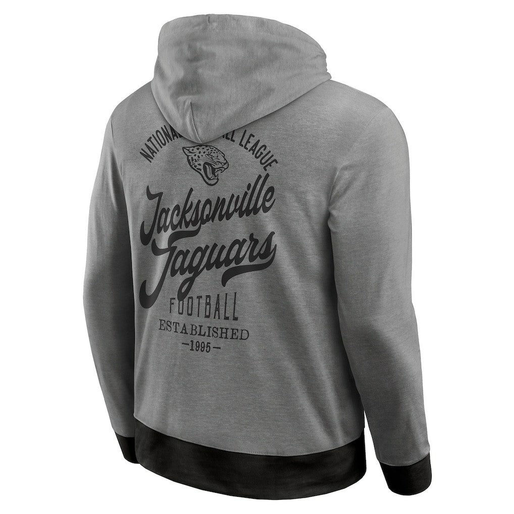 Jacksonville Jaguars Darius Rucker Collection Tonal Knit Pullover Hoodie Black