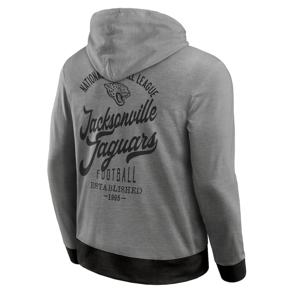 Jacksonville Jaguars Darius Rucker Collection Tonal Knit Pullover Hoodie Black