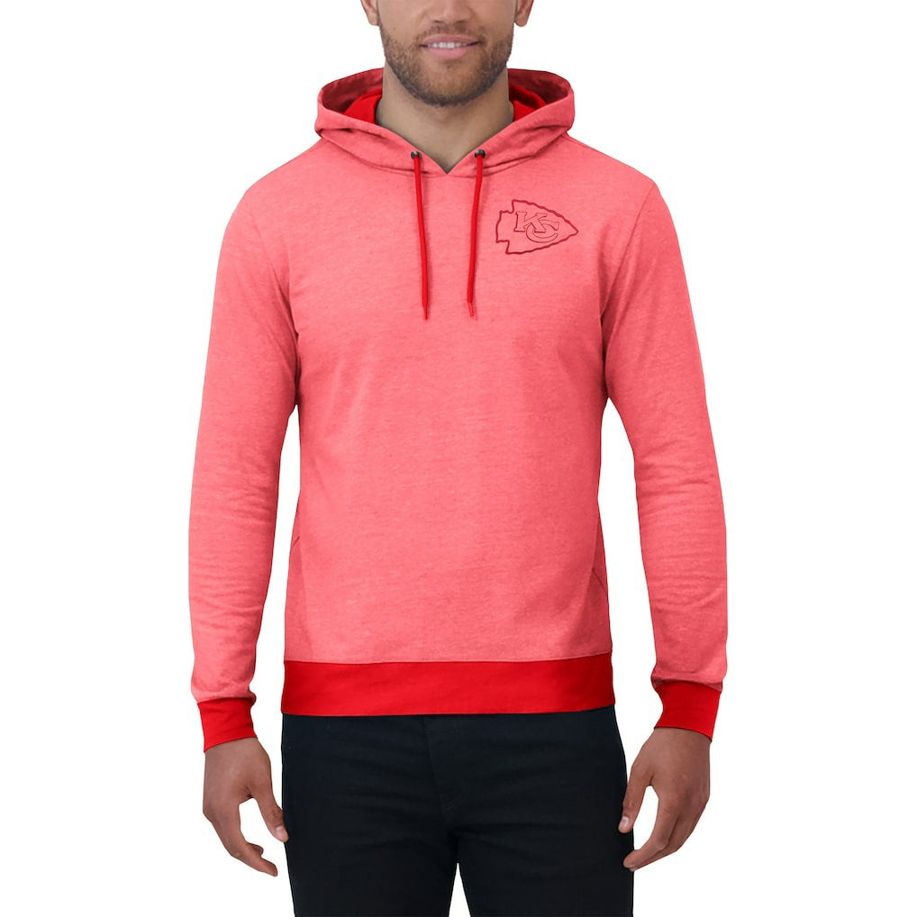 Kansas City Chiefs Darius Rucker Collection Tonal Knit Pullover Hoodie Red