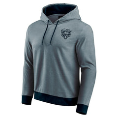 Chicago Bears Darius Rucker Collection Tonal Knit Pullover Hoodie Navy