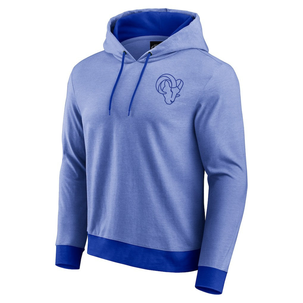 Los Angeles Rams Darius Rucker Collection Tonal Knit Pullover Hoodie Royal