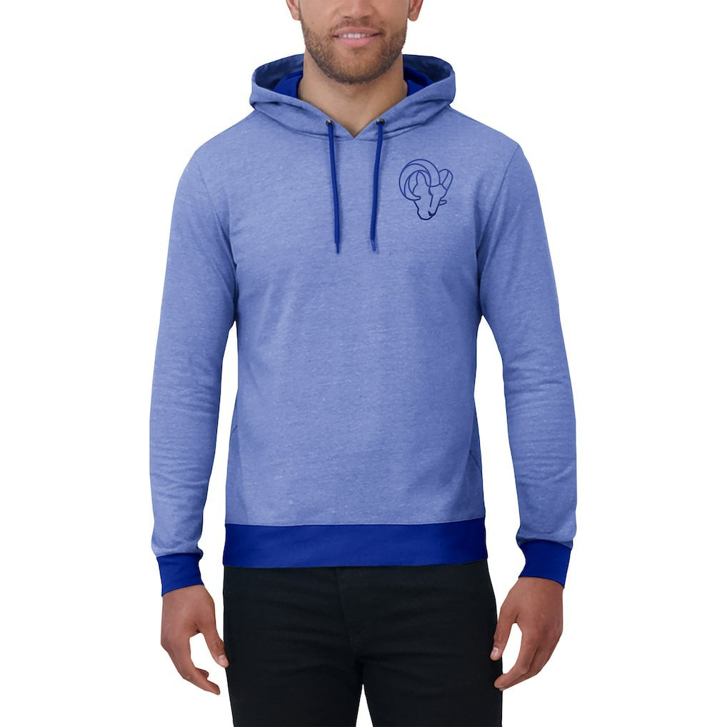 Los Angeles Rams Darius Rucker Collection Tonal Knit Pullover Hoodie Royal