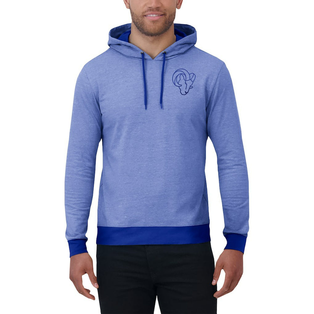 Los Angeles Rams Darius Rucker Collection Tonal Knit Pullover Hoodie Royal