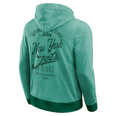 New York Jets Darius Rucker Collection Tonal Knit Pullover Hoodie Green