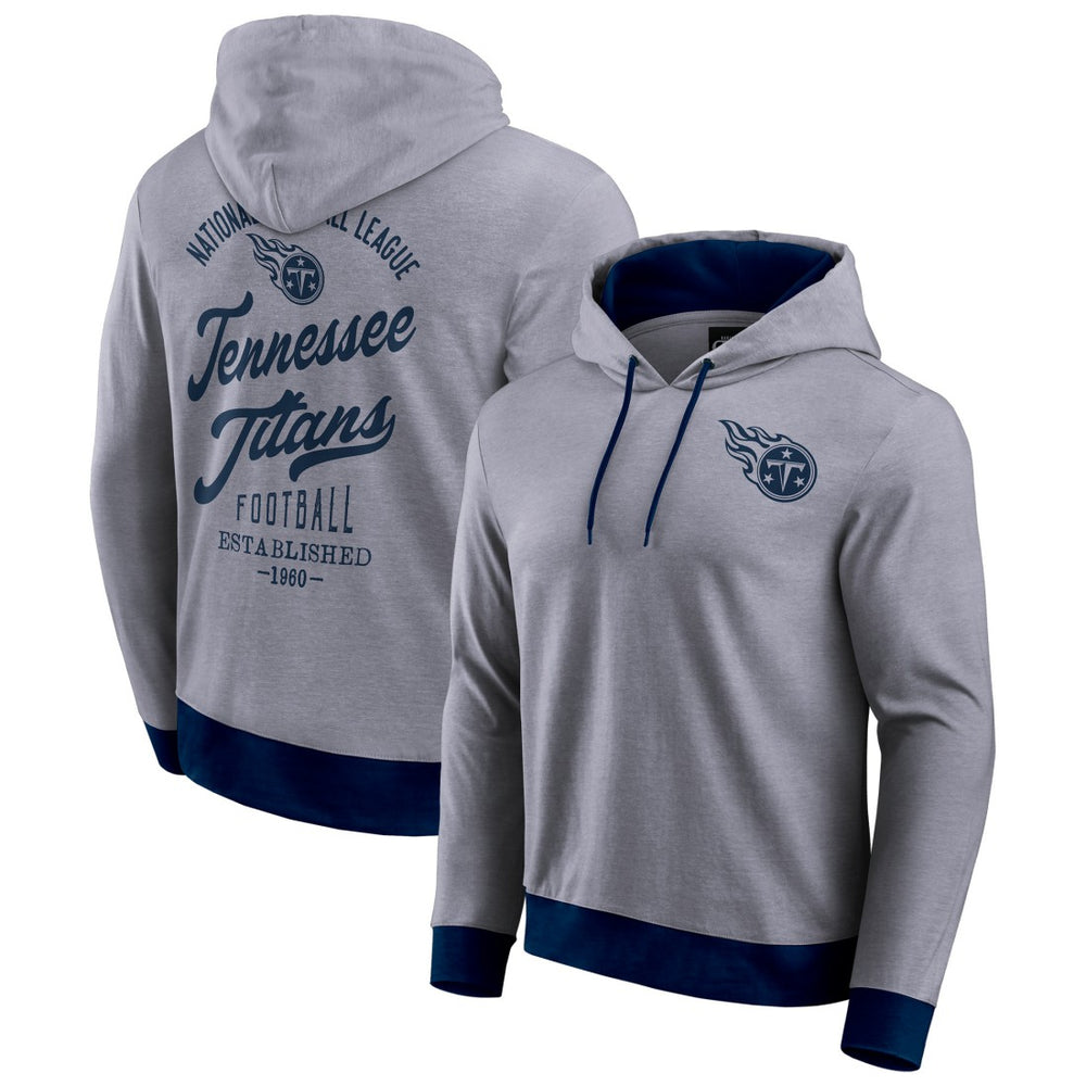 Tennessee Titans Darius Rucker Collection Tonal Knit Pullover Hoodie Navy