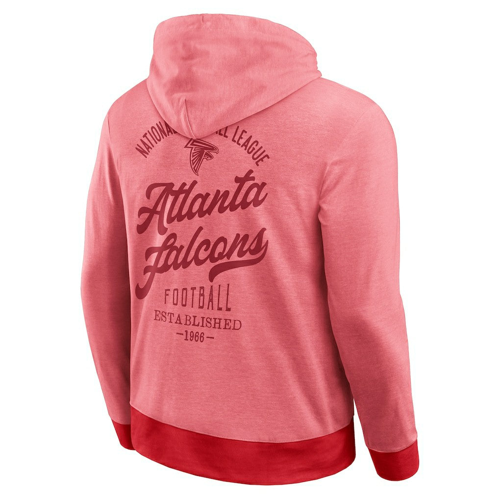Atlanta Falcons Darius Rucker Collection Tonal Knit Pullover Hoodie Red