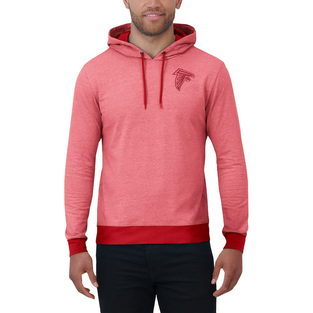 Atlanta Falcons Darius Rucker Collection Tonal Knit Pullover Hoodie Red