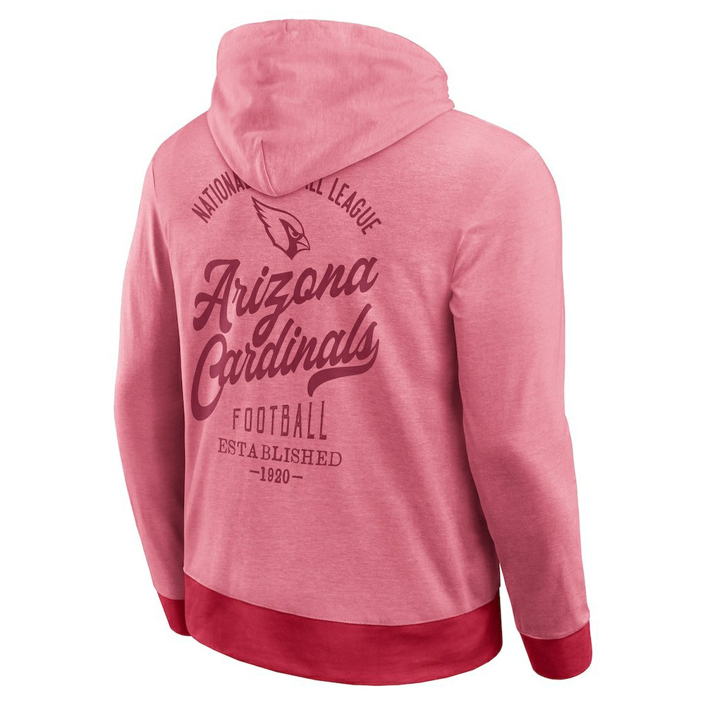 Arizona Cardinals Darius Rucker Collection Tonal Knit Pullover Hoodie Cardinal