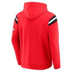 Kansas City Chiefs Darius Rucker Collection Football Washed Pullover Hoodie Red