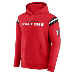 Atlanta Falcons Darius Rucker Collection Football Washed Pullover Hoodie Red