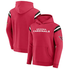 Arizona Cardinals Darius Rucker Collection Football Washed Pullover Hoodie Cardinal