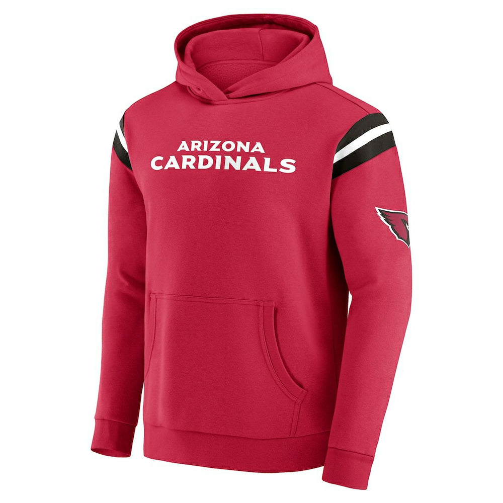 Arizona Cardinals Darius Rucker Collection Football Washed Pullover Hoodie Cardinal