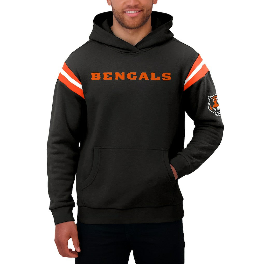 Cincinnati Bengals Darius Rucker Collection Football Washed Pullover Hoodie Charcoal