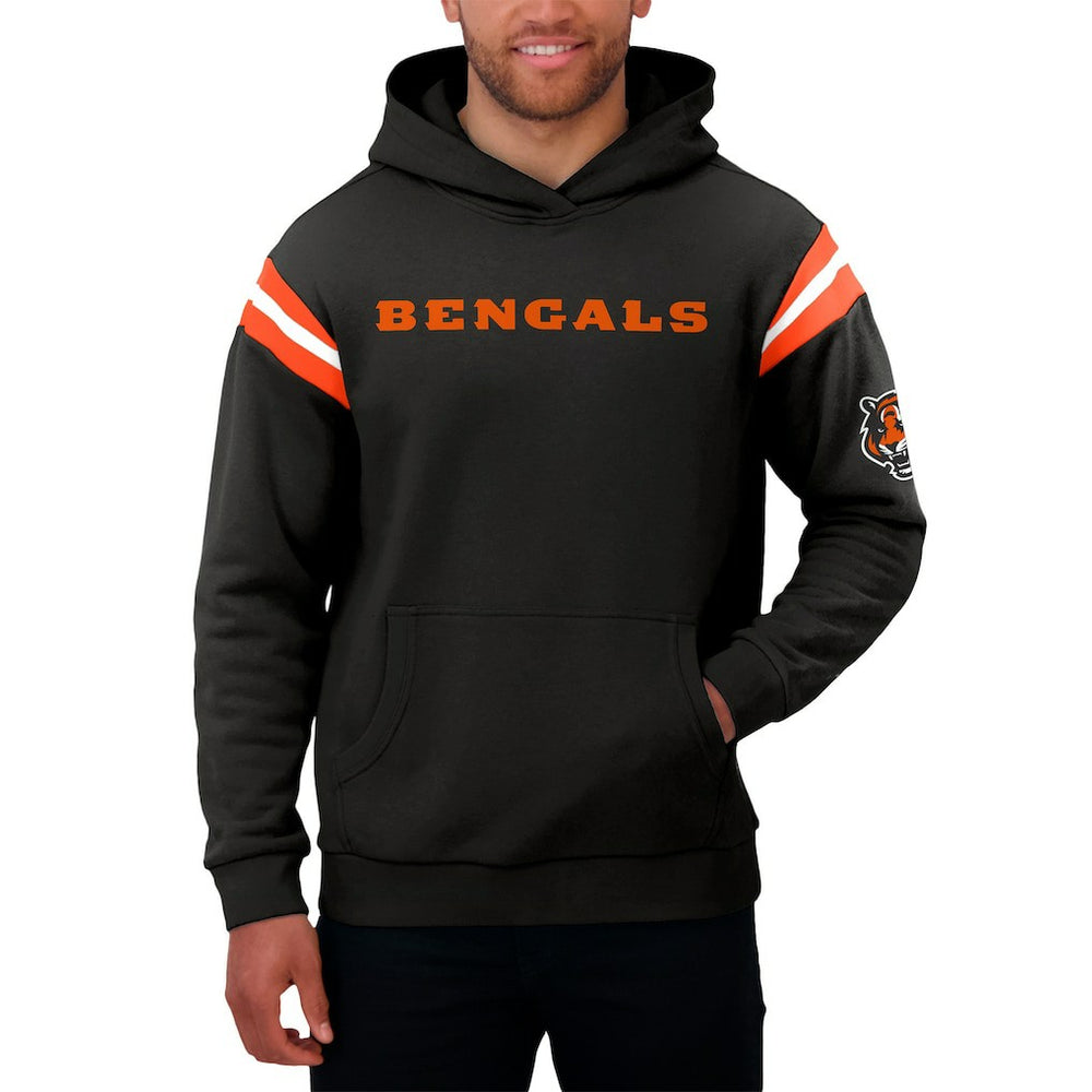 Cincinnati Bengals Darius Rucker Collection Football Washed Pullover Hoodie Charcoal