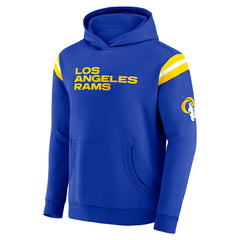 Los Angeles Rams Darius Rucker Collection Football Washed Pullover Hoodie Royal