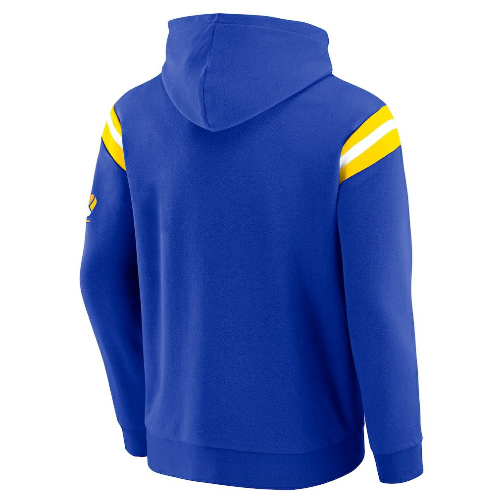 Los Angeles Rams Darius Rucker Collection Football Washed Pullover Hoodie Royal