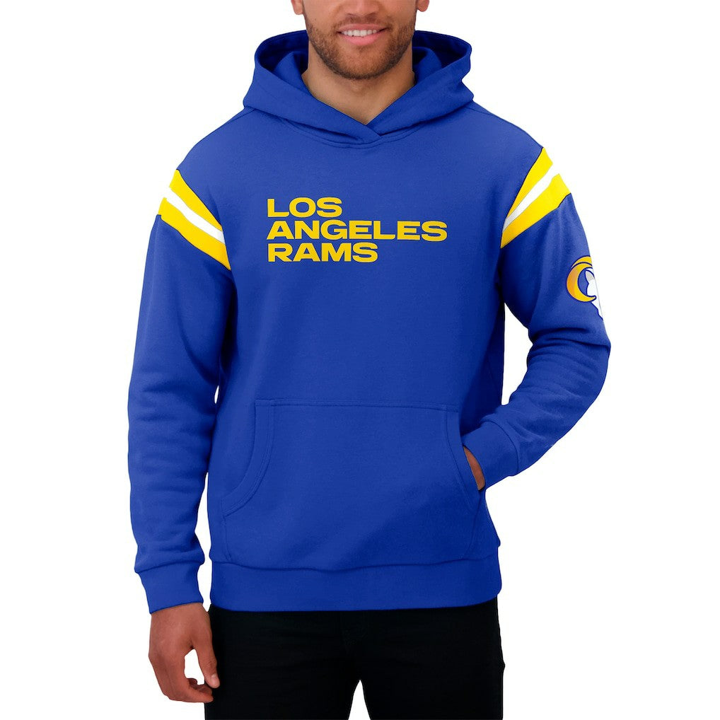 Los Angeles Rams Darius Rucker Collection Football Washed Pullover Hoodie Royal