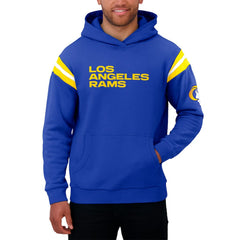 Los Angeles Rams Darius Rucker Collection Football Washed Pullover Hoodie Royal