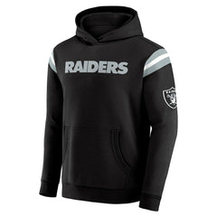 Las Vegas Raiders Darius Rucker Collection Football Washed Pullover Hoodie Black