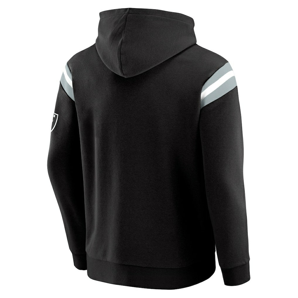 Las Vegas Raiders Darius Rucker Collection Football Washed Pullover Hoodie Black