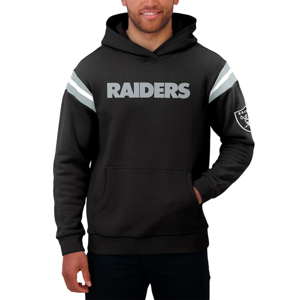 Las Vegas Raiders Darius Rucker Collection Football Washed Pullover Hoodie Black