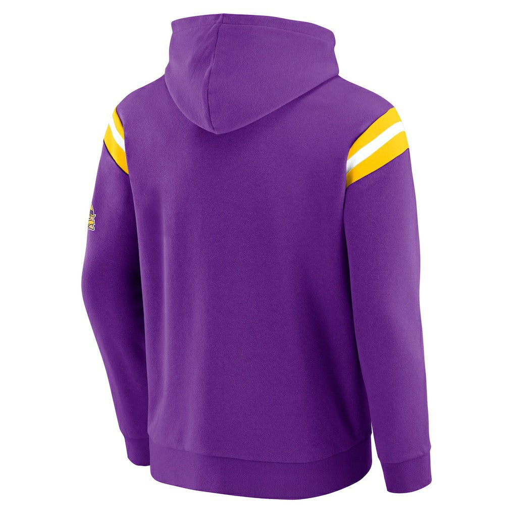 Minnesota Vikings Darius Rucker Collection Football Washed Pullover Hoodie Purple