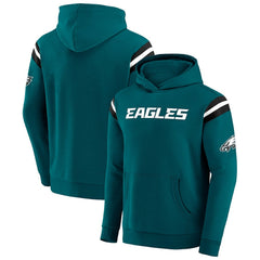 Philadelphia Eagles Darius Rucker Collection Football Washed Pullover Hoodie Green