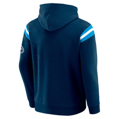 Tennessee Titans Darius Rucker Collection Football Washed Pullover Hoodie Navy
