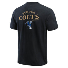 Indianapolis Colts Darius Rucker Collection Washed Henley T-Shirt Black