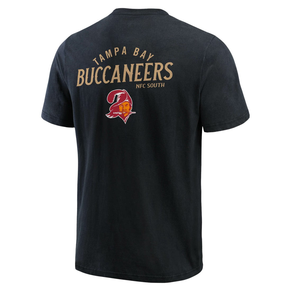 Tampa Bay Buccaneers Darius Rucker Collection Washed Henley T-Shirt Black