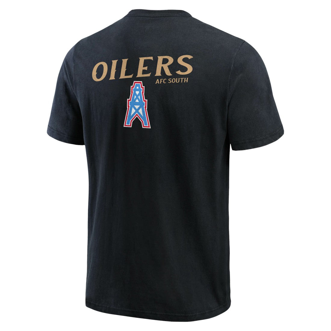Tennessee Titans Darius Rucker Collection Washed Henley T-Shirt Black