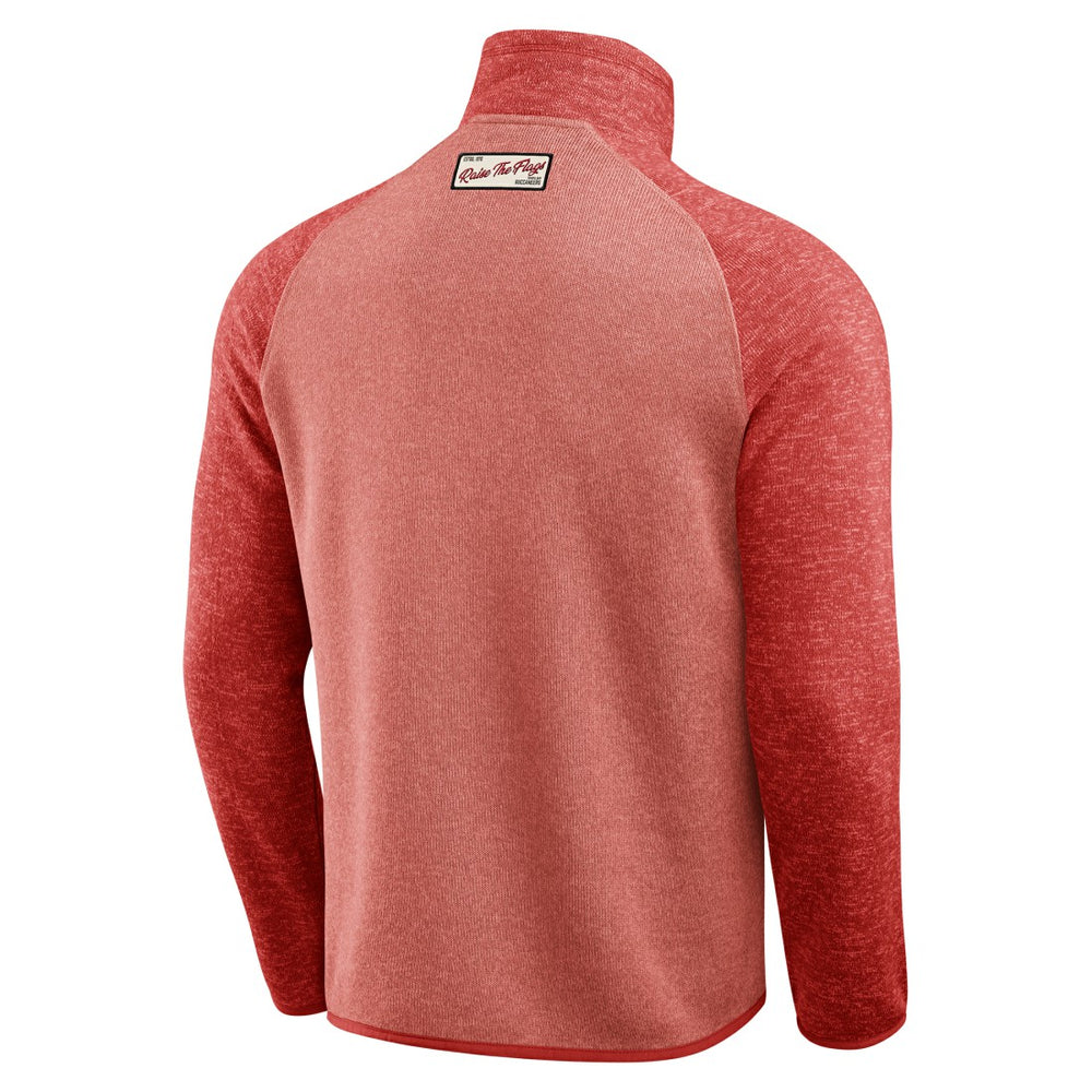 Tampa Bay Buccaneers Darius Rucker Collection Tonal Quarter-Zip Jacket Red