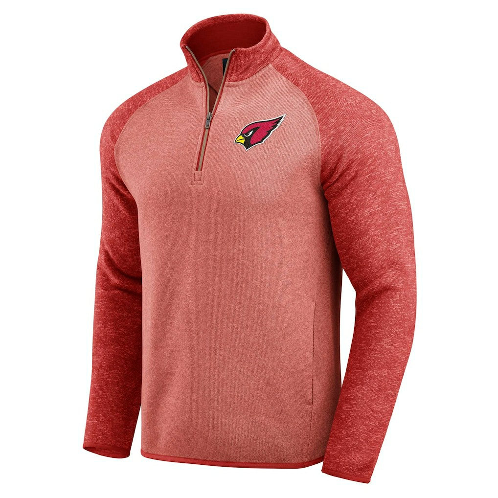 Arizona Cardinals Darius Rucker Collection Tonal Quarter-Zip Jacket Cardinal
