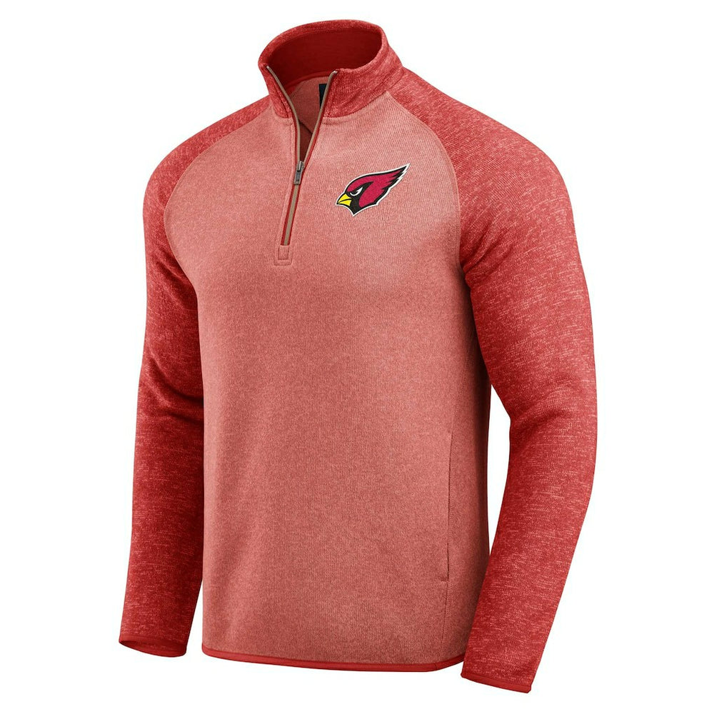 Arizona Cardinals Darius Rucker Collection Tonal Quarter-Zip Jacket Cardinal