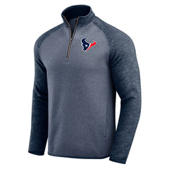 Houston Texans Darius Rucker Collection Tonal Quarter-Zip Jacket Navy