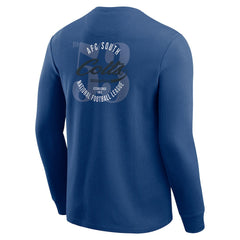 Indianapolis Colts Darius Rucker Collection Washed Waffle-Knit Long Sleeve T-Shirt Royal