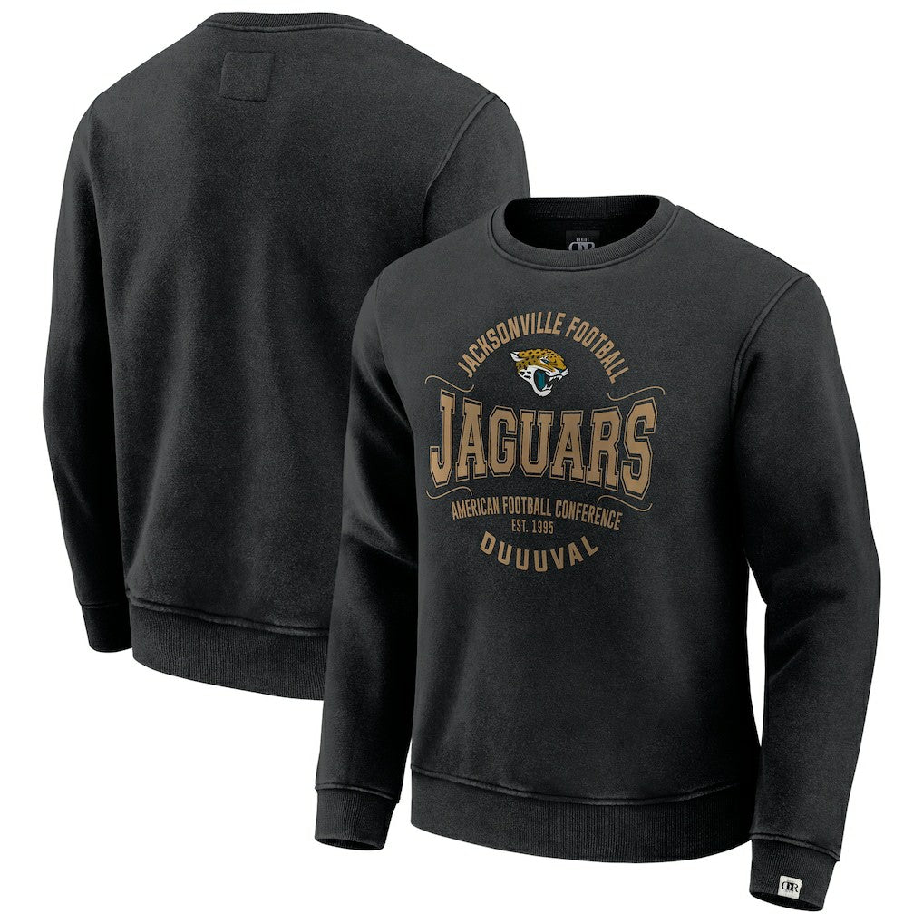Jacksonville Jaguars Darius Rucker Collection Vintage Pullover Sweatshirt Black
