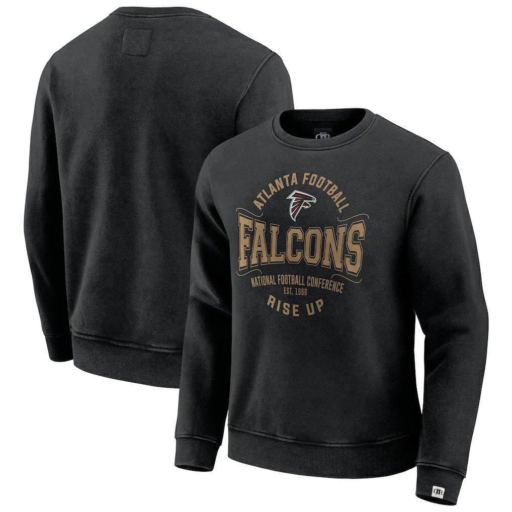Atlanta Falcons Darius Rucker Collection Vintage Pullover Sweatshirt Black