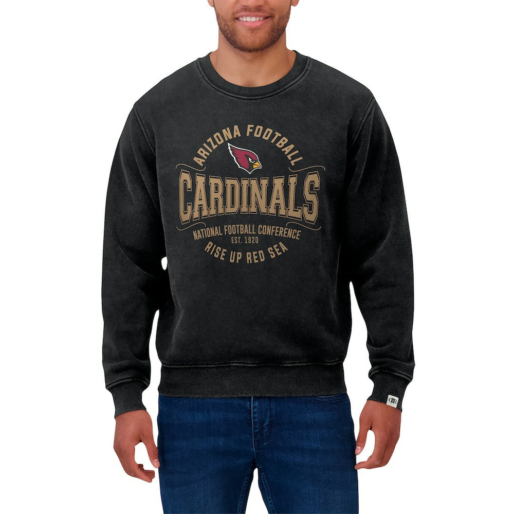 Arizona Cardinals Darius Rucker Collection Vintage Pullover Sweatshirt Black
