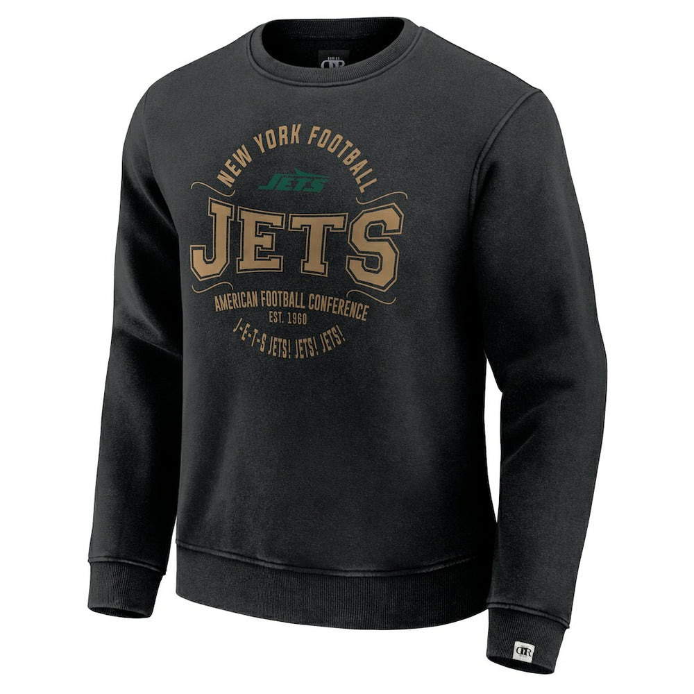 New York Jets Darius Rucker Collection Vintage Pullover Sweatshirt Black